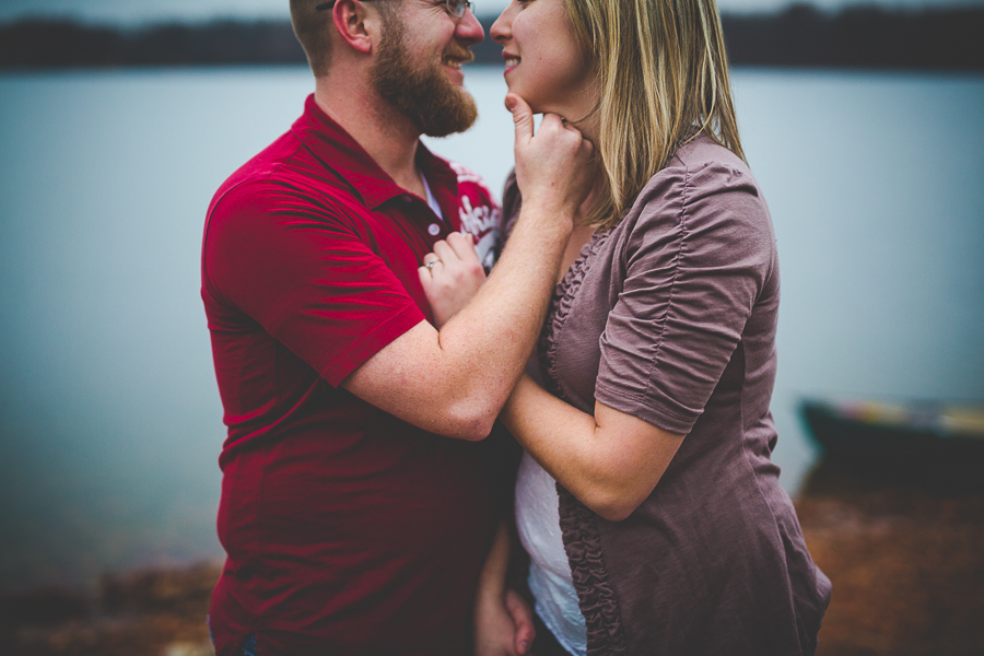 Late Fall Engagements, Engagement Session at a Lake, Arkansas Photographer, lissachandler.com