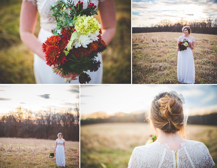 fayetteville arkansas wedding photographer in nwa, winter bridal session, lissachandler.com
