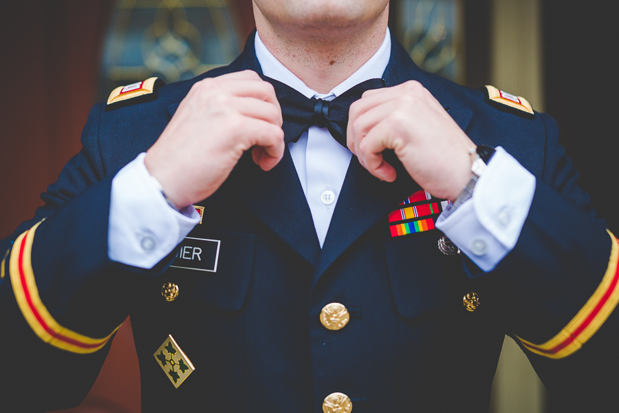 Northwest Arkansas Wedding Photographer - Celeste and Lucas at the Grand 117 in Rogers - lissachandler.com -9 groom getting ready, military groom, lissachandler.com