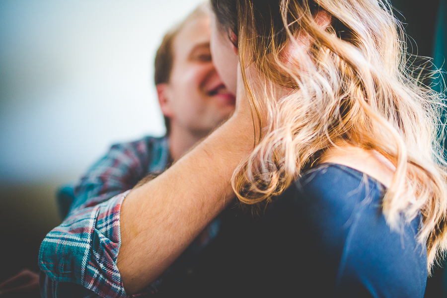 In Home Engagement Session, Bentonville Wedding Photographer, Lissa Chandler, lissachandler.com