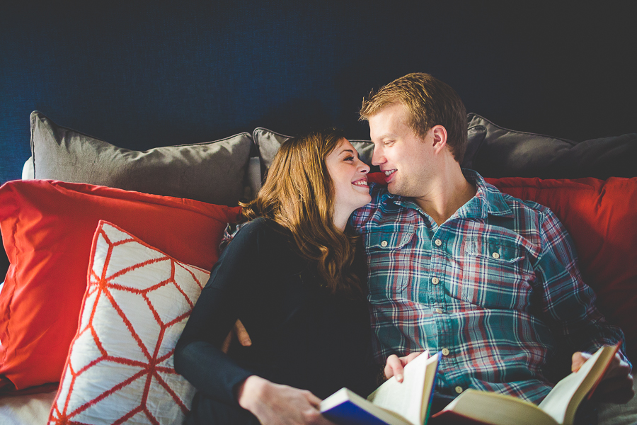 In Home Engagement Session, Bentonville Wedding Photographer, Lissa Chandler, lissachandler.com