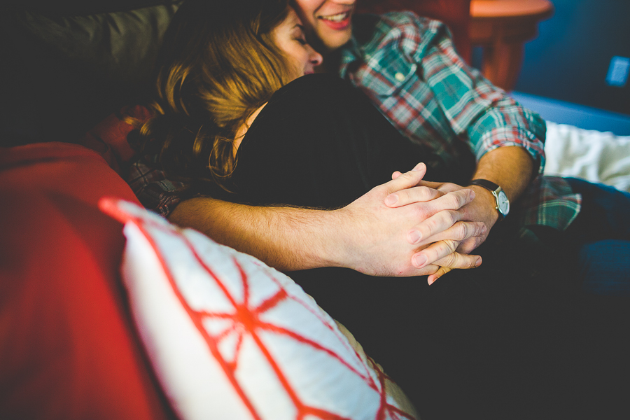 In Home Engagement Session, Bentonville Wedding Photographer, Lissa Chandler, lissachandler.com