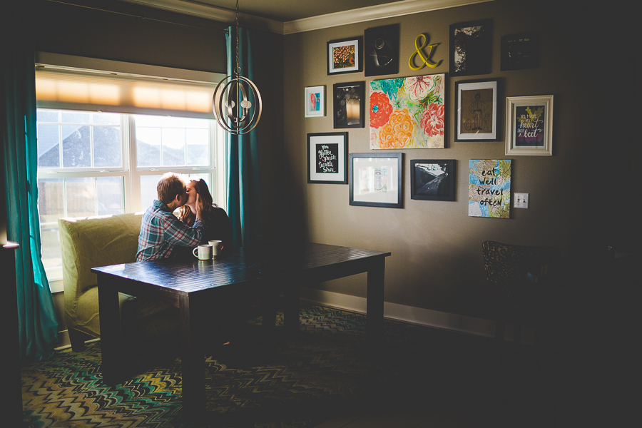 In Home Engagement Session, Bentonville Wedding Photographer, Lissa Chandler, lissachandler.com