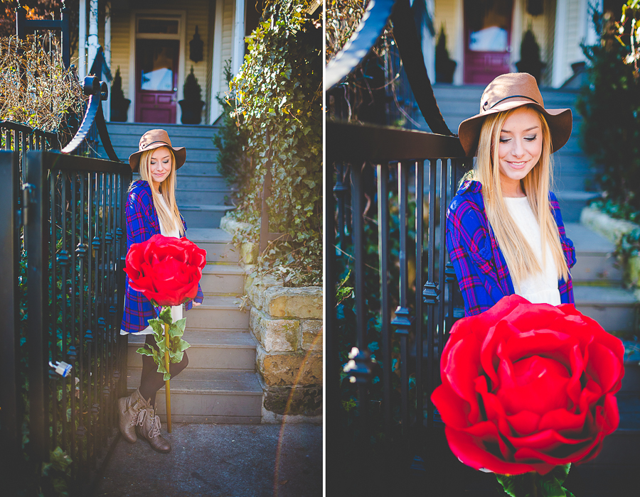 bold senior photographs, senior photos with unique props, arkansas senior photographer, lissachandler.com