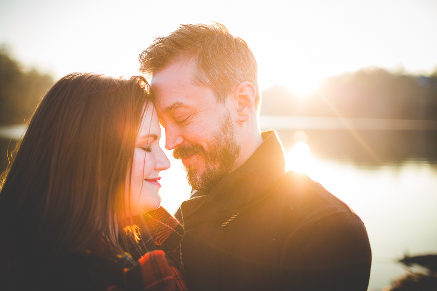 Engagement Session in Rogers Arkansas - Erin and Kyle - lissachandler.com-10 Arkansas Wedding Photographer, Winter Engagement Session Without Snow, lissachandler.com