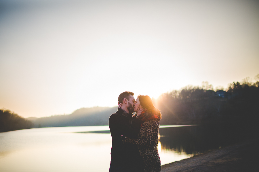 Engagement Session in Rogers Arkansas - Erin and Kyle - lissachandler.com-11 Arkansas Wedding Photographer, Winter Engagement Session Without Snow, lissachandler.com