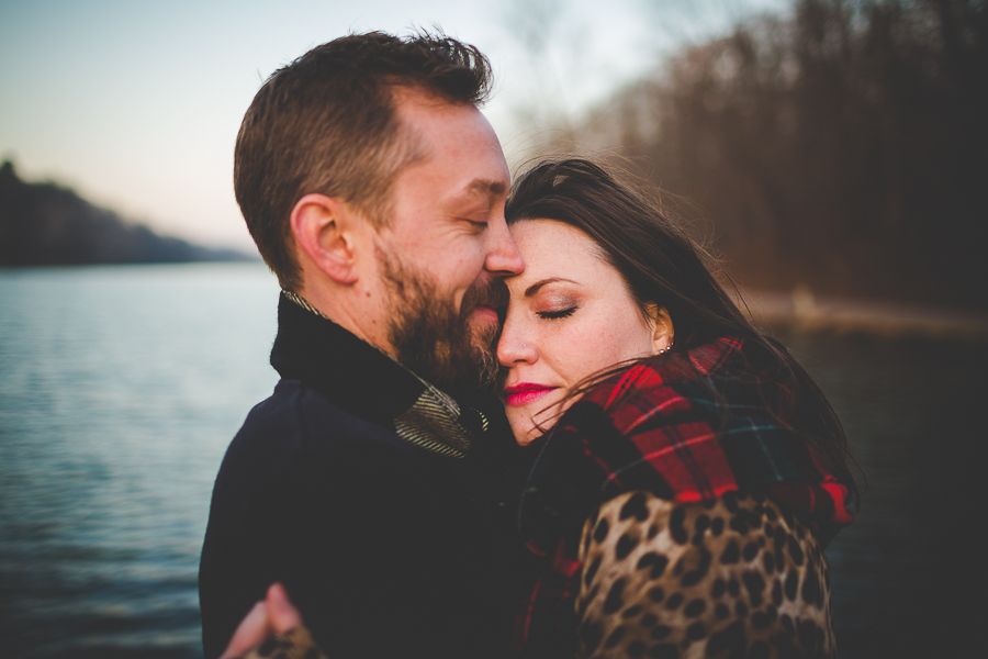 Engagement Session in Rogers Arkansas - Erin and Kyle - lissachandler.com-16 Arkansas Wedding Photographer, Winter Engagement Session Without Snow, lissachandler.com