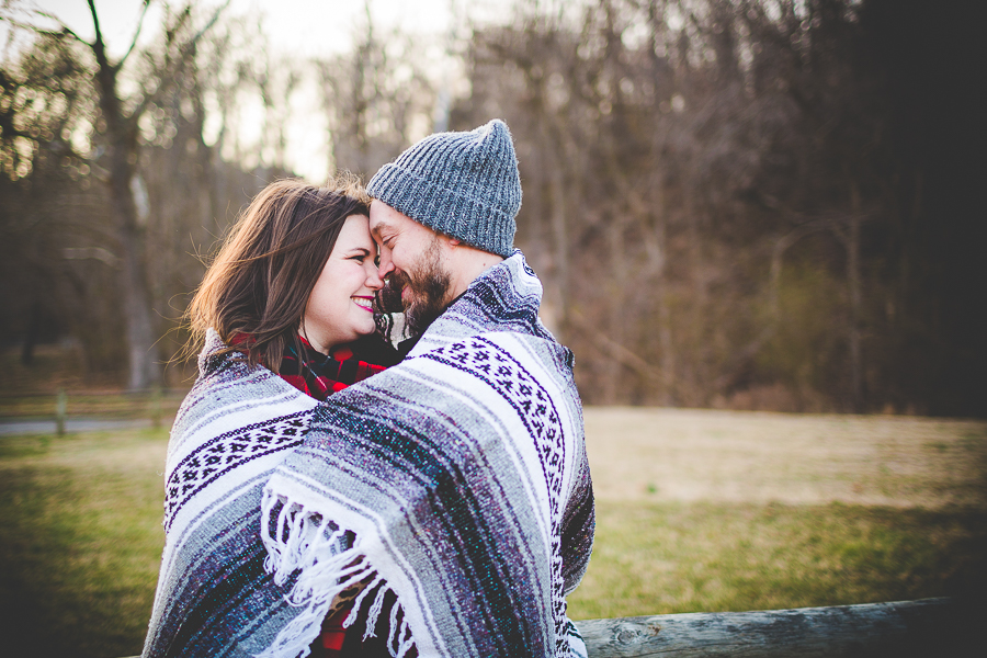 Engagement Session in Rogers Arkansas - Erin and Kyle - lissachandler.com-9 Arkansas Wedding Photographer, Winter Engagement Session Without Snow, lissachandler.com
