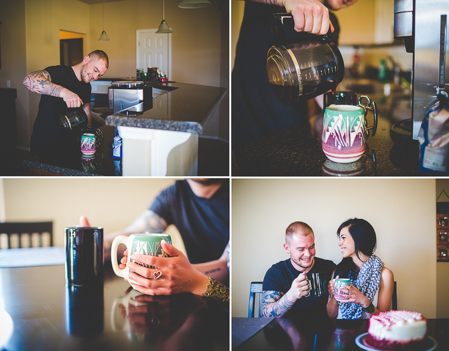 In Home Engagement Session, Couples Session, Posing Ideas for couples, lissachandler.com