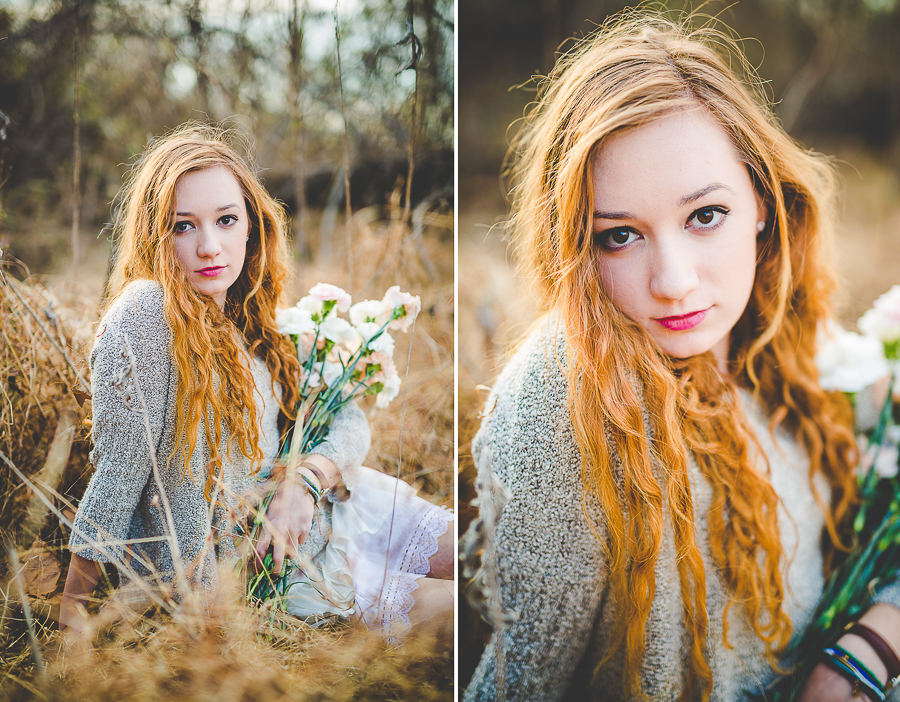 lissachandler.com, bentonville senior pohotographer, portraits of a redhead, lissa chandler