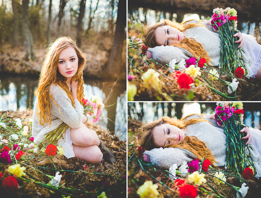 lissachandler.com, bentonville senior pohotographer, portraits of a redhead, lissa chandler