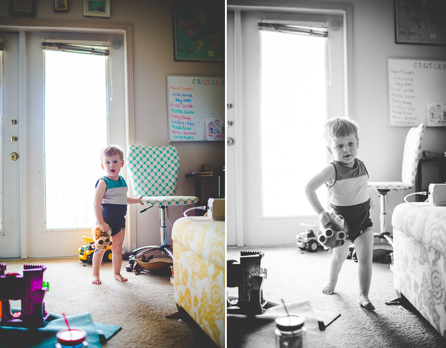 Family Photographs by Lissa Chandler - Henry and the ER-2