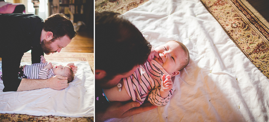 Lifestyle Newborn Session Northwest Arkansas - NWA Baby Photographer - lissachandler.com