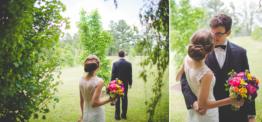 Should We Do a First Look? Arkansas Wedding Photographer Lissa Chandler-5
