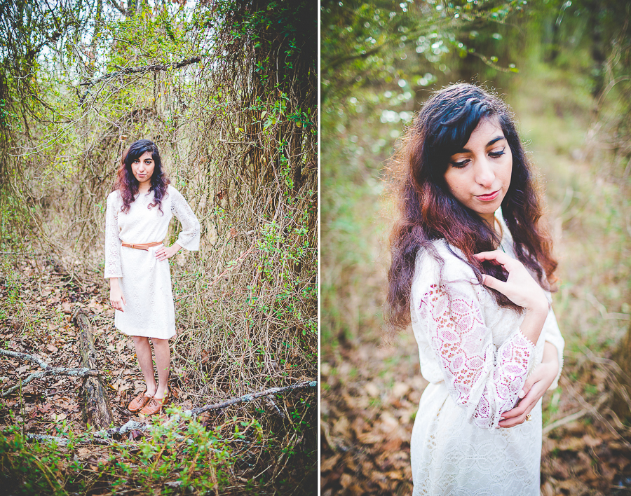 Bridal Session with Vintage Shift Dress and Raincoat, Simple ways to style a bride, lissachandler.com