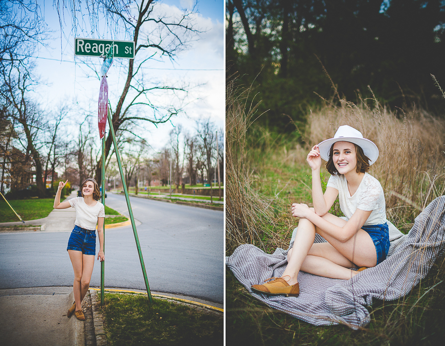 Unique Senior Photographs in Bentonville Arkansas, Fun Senior Photographs, lissachandler.com