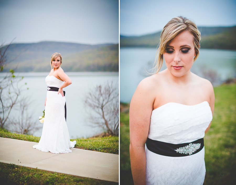 Stephanie - NWA Bridal Session at Lake Fort Smith - lissachandler.com -14 Bridal Session in Spring, Simple Bridal Session, Arkansas Wedding Photographer, lissachandler.com