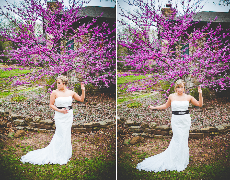 Stephanie - NWA Bridal Session at Lake Fort Smith - lissachandler.com -17 Bridal Session in Spring, Simple Bridal Session, Arkansas Wedding Photographer, lissachandler.com