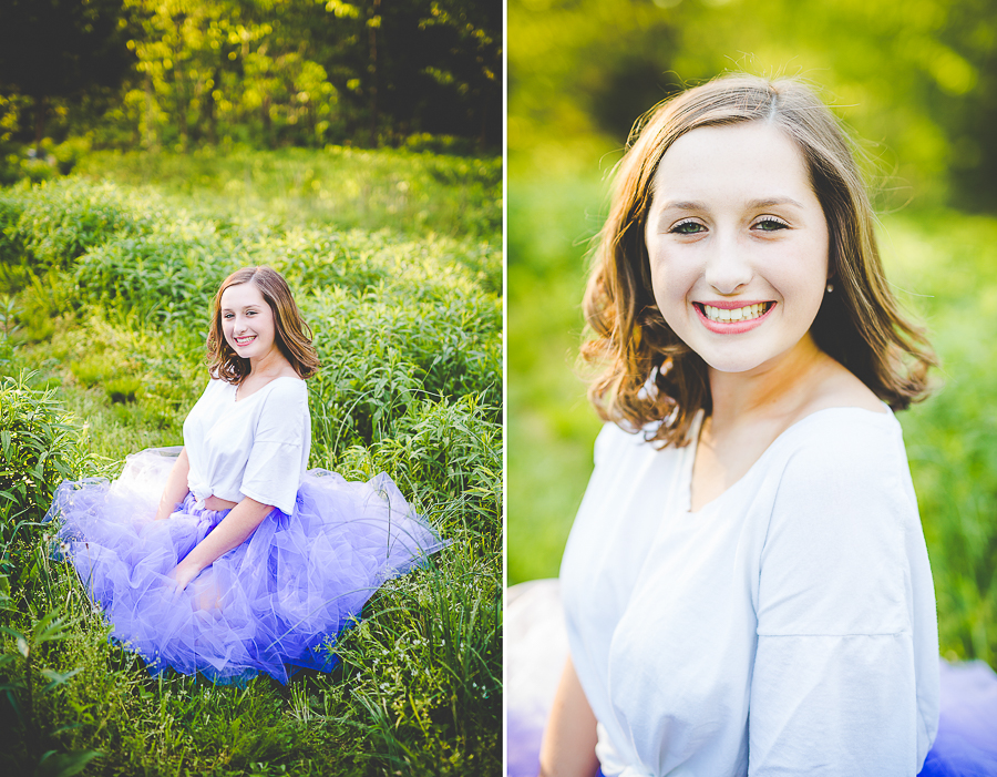 Creative Senior Photographs in Arkansas, Lissa Chandler Photography, Tulle Skirts for Senior Sessions, lissachandler.com