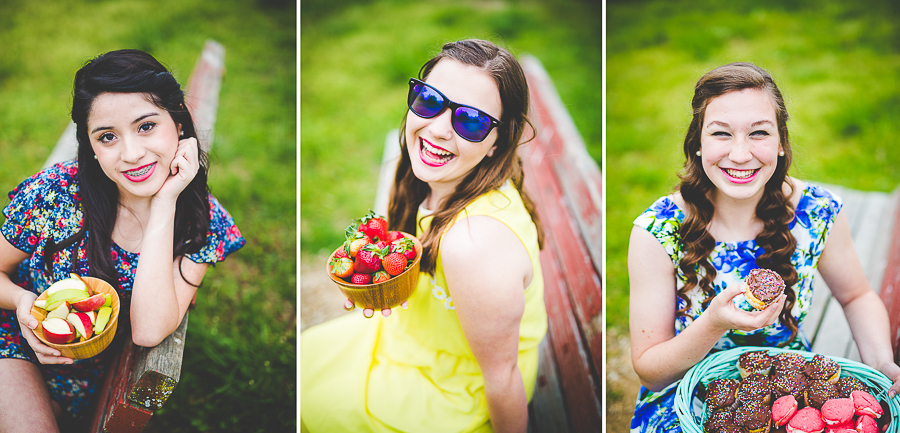 NWA Senior Photographer, Picnic Themed Senior Shoot, lissachandler.com