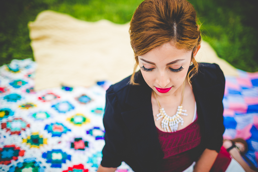 NWA Senior Photographer, Picnic Themed Senior Shoot, lissachandler.com