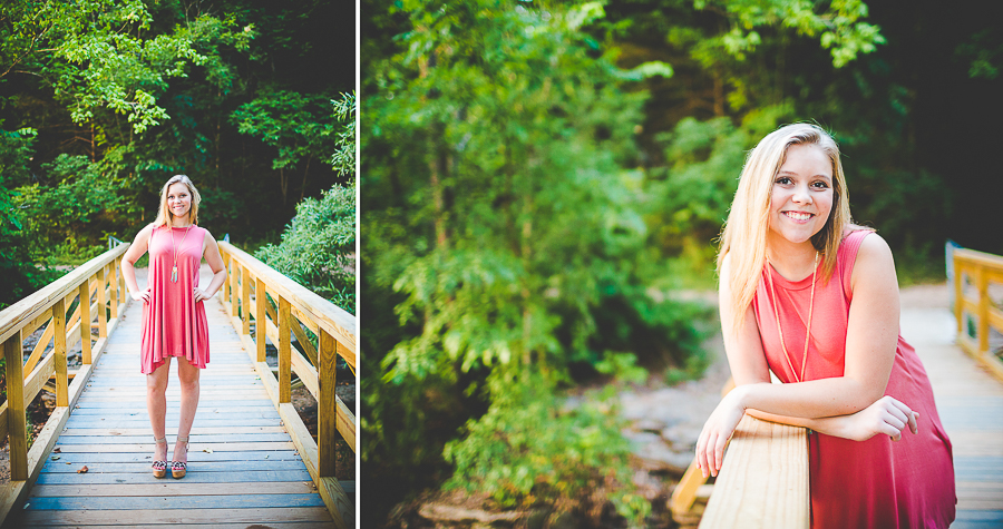 Senior Photography in Bentonville AR, Summertime Senior Photographs, Senior Photographs in Water, lissachandler.com