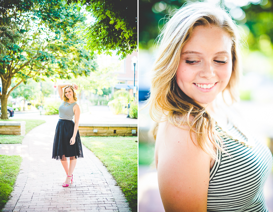 Senior Photography in Bentonville AR, Summertime Senior Photographs, Senior Photographs in Water, lissachandler.com