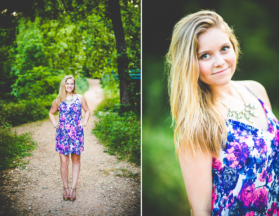 Senior Photography in Bentonville AR, Summertime Senior Photographs, Senior Photographs in Water, lissachandler.com