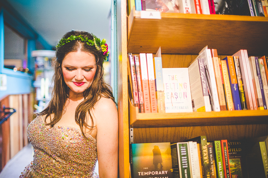 Erin's Bridals at Nightbird Books - AR Wedding Photographer - lissachandler.com -15 NWA Wedding Photographer Lissa Chandler - http://lissachandler.com