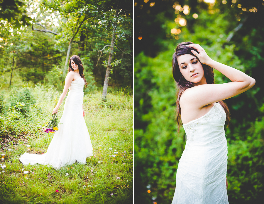 Wedding Photographer in Arkansas, Simple Summer Bridal Session, lissachandler.com
