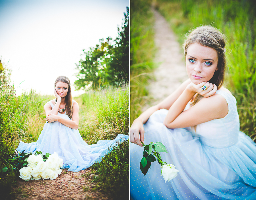 Northwest Arkansas Wedding Photographer - Unique Bridals with Blue Dress - Hilary - lissachandler.com -10