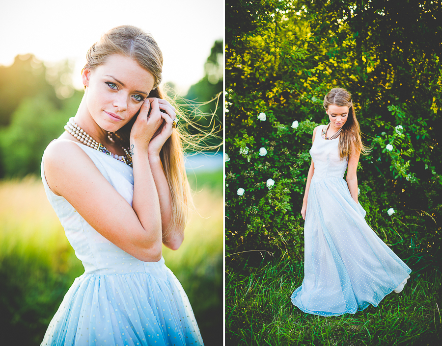 Northwest Arkansas Wedding Photographer - Unique Bridals with Blue Dress - Hilary - lissachandler.com -12