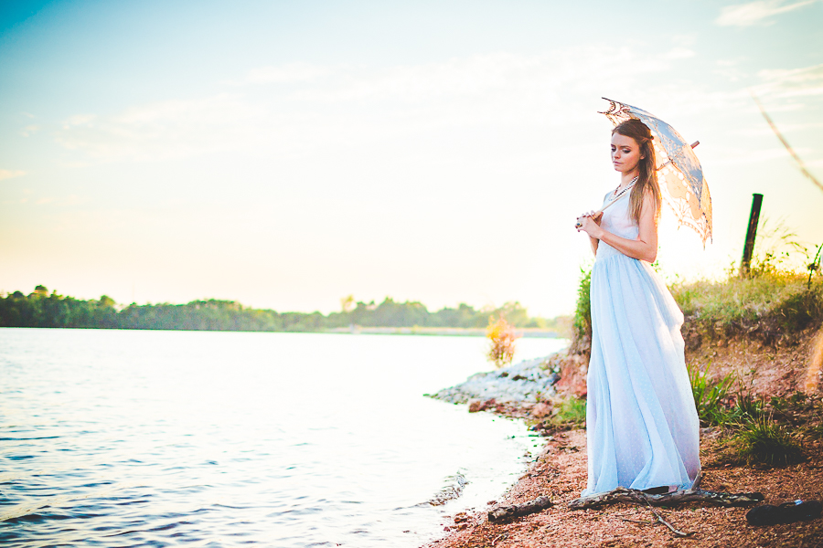 Northwest Arkansas Wedding Photographer - Unique Bridals with Blue Dress - Hilary - lissachandler.com -6