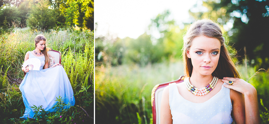 Northwest Arkansas Wedding Photographer - Unique Bridals with Blue Dress - Hilary - lissachandler.com -9