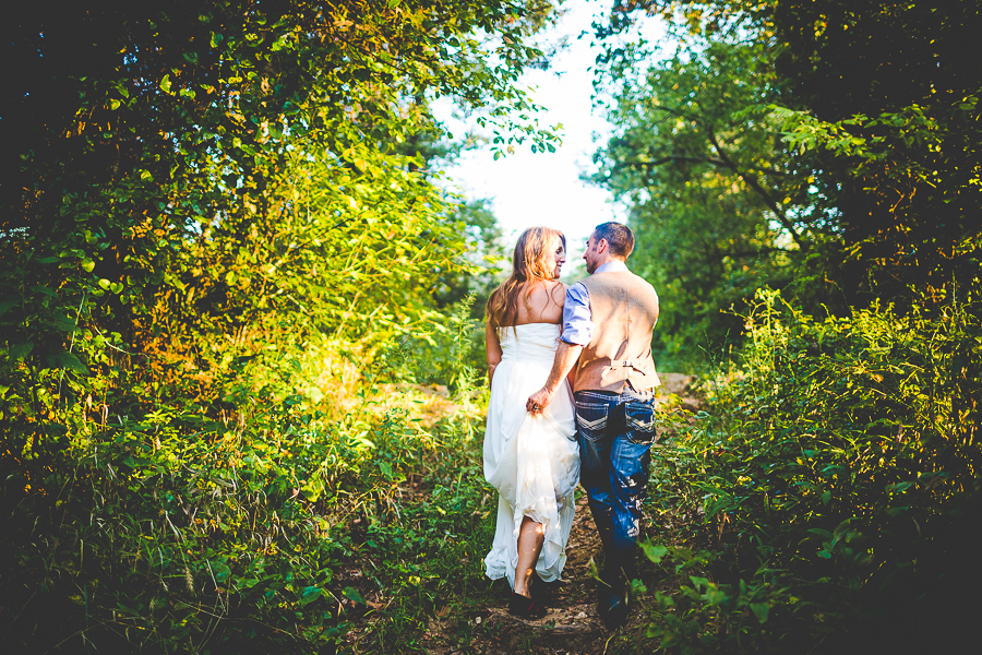 NWA Wedding Photographer in Fayetteville - AR Wedding Photographer - Molly and Chris-23 Southern Wedding Photographer in Arkansas, Wedding by a Creek