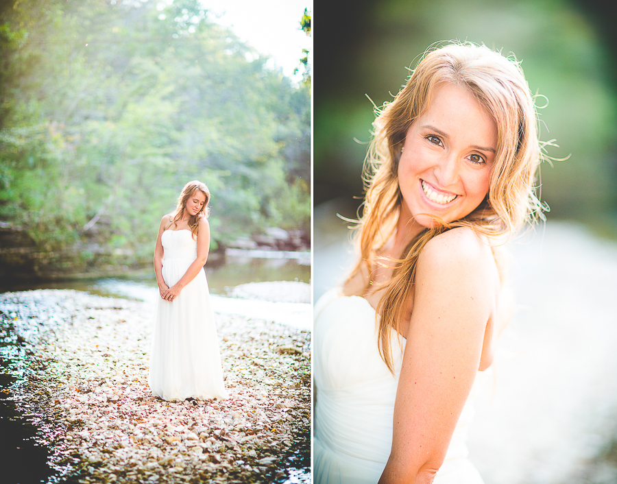 NWA Wedding Photographer in Fayetteville - AR Wedding Photographer - Molly and Chris-38 Southern Wedding Photographer in Arkansas, Wedding by a Creek