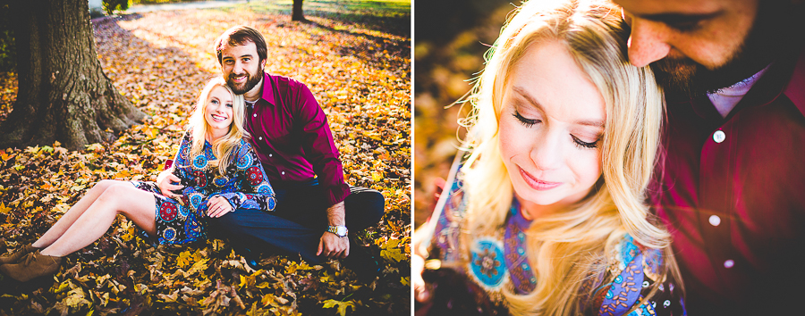 Fall Engagement Photographs in Fayetteville AR - Hattie and Rob - lissachandler.com -23 Fall Engagement Photography in Arkansas