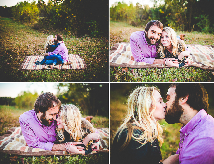 Fall Engagement Photographs in Fayetteville AR - Hattie and Rob - lissachandler.com -29 Fun Engagement Photography