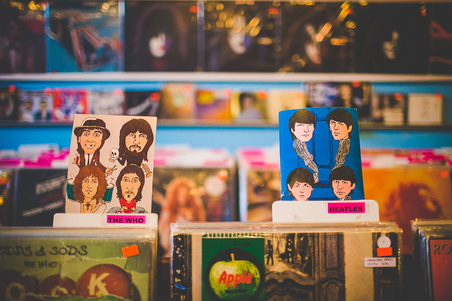 Fall Engagement Photographs in Fayetteville AR - Hattie and Rob - lissachandler.com -3 AR Engagememt Session at Block Street Records
