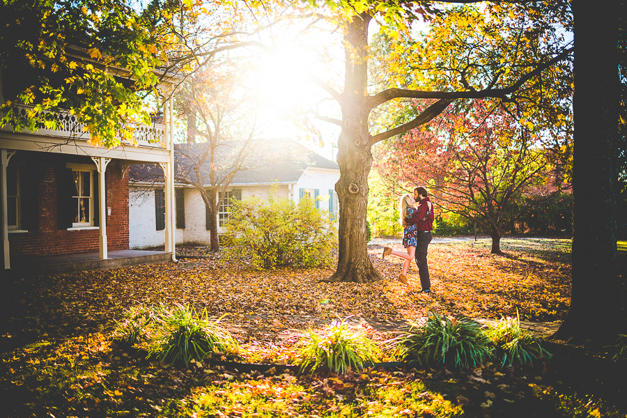 Fall Engagement Photographs in Fayetteville AR - Hattie and Rob - lissachandler.com -6 NWA Engagement and Wedding Photographer Lissa Chandler