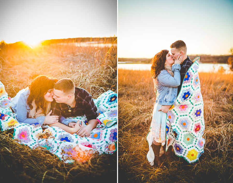 Sarah and Brad - Anniversary Session in Kansas -12 NWA Wedding Photographer in Fayetteville, lissachandler.com