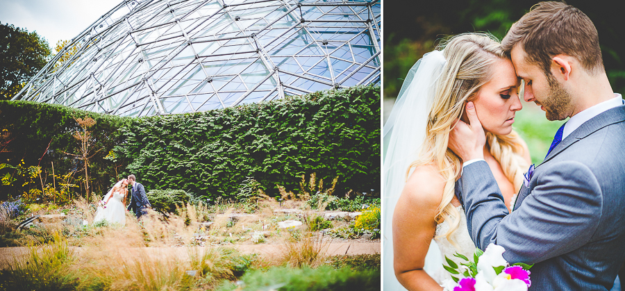 Rose Garden Wedding at Missouri Botanical Garden