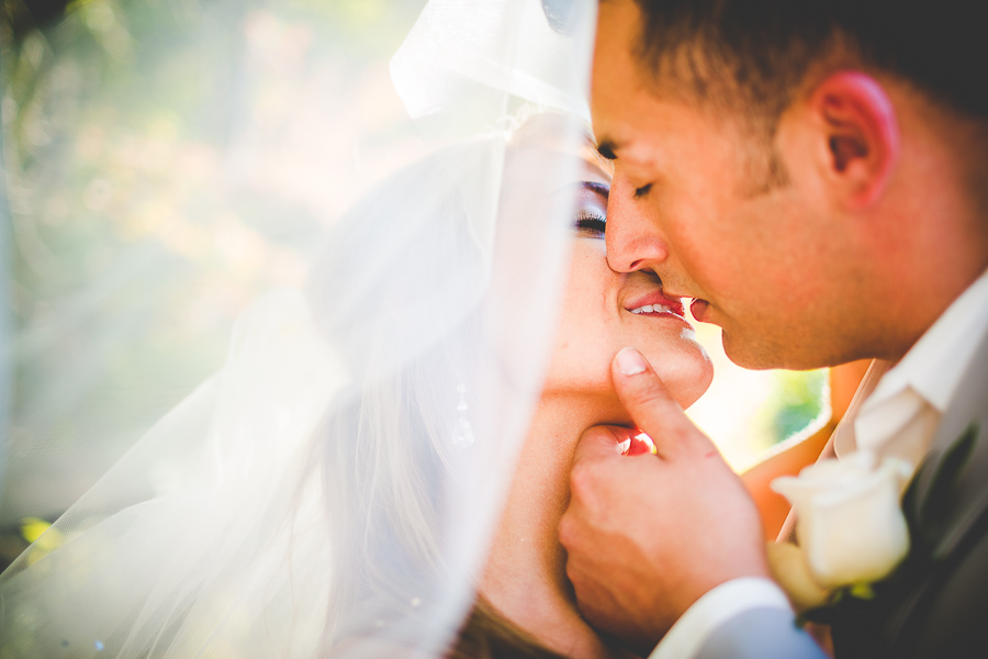 Close Up photograph of bride and groom, Arkansas Wedding Photographer