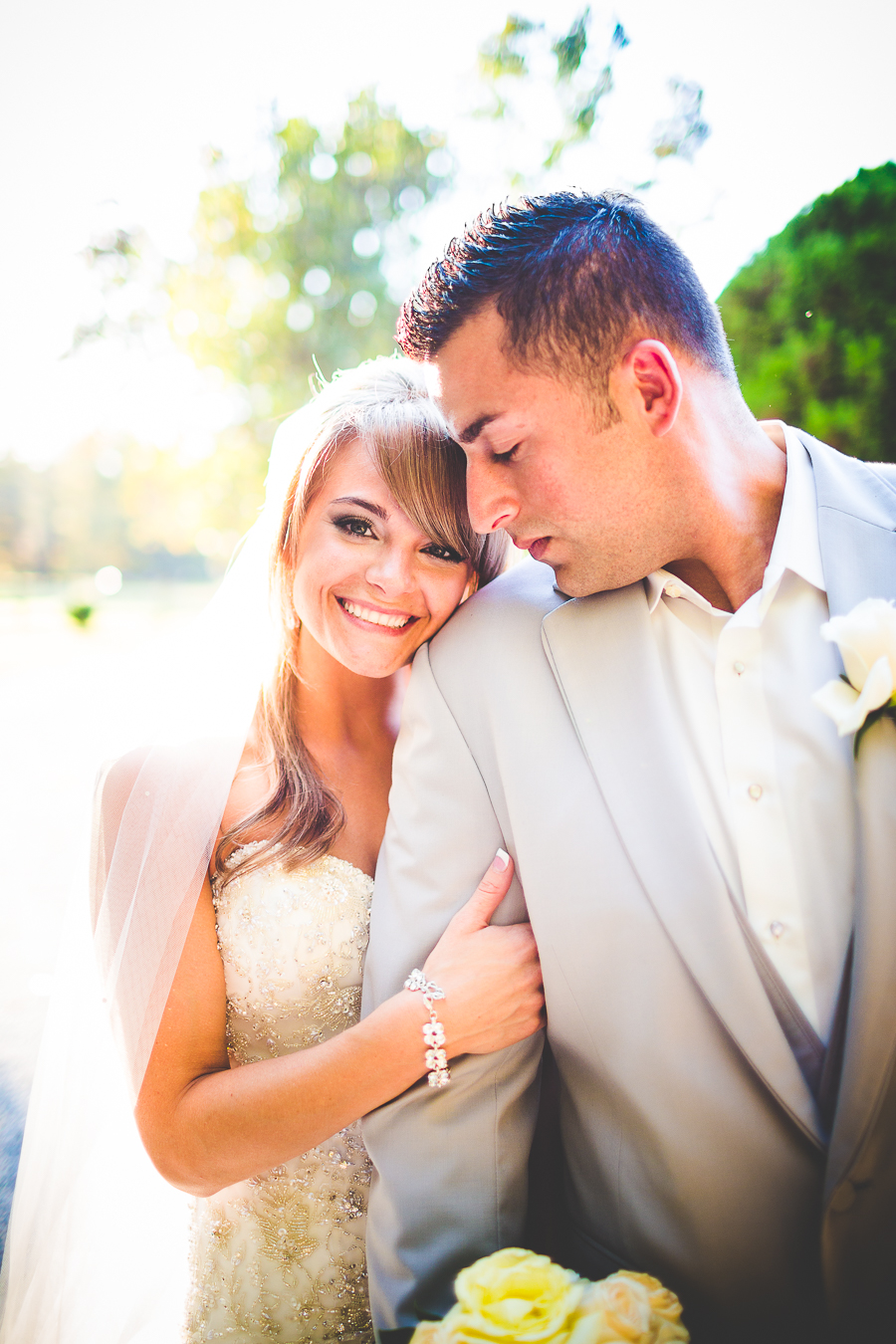 Bride and Groom Portrait, Arkansas Wedding Photographer