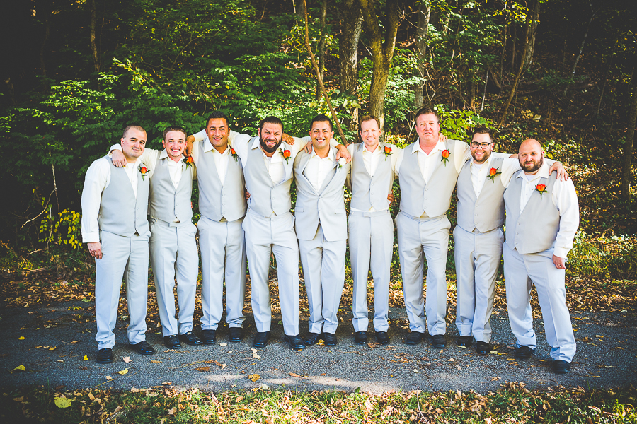 Groomsmen on Wedding Day, Arkansas Wedding Photographer