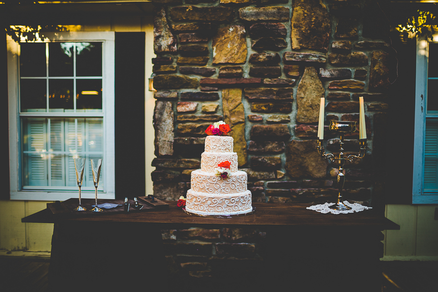 Wedding Cake Setup, Arkansas Wedding Photographer