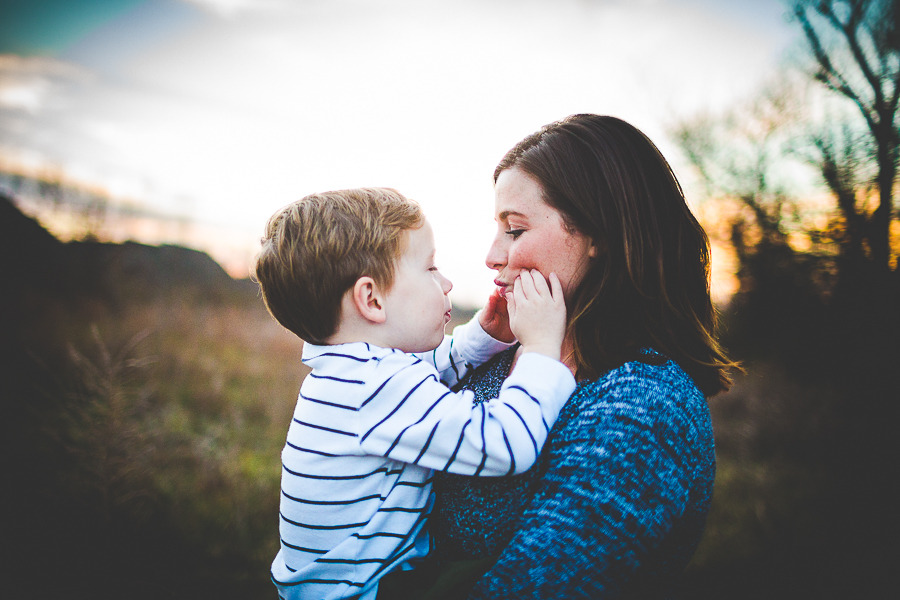In Home Family Session - Fayetteville Photographer - April - lissachandler.com -2