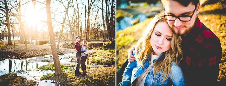 Engagement Photographs in Winter, AR Photographer Lissa Chandler