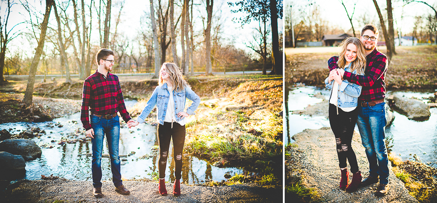 Engagement Photographs in Winter, AR Photographer Lissa Chandler