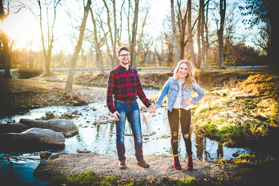 Engagement Photographs in Winter, AR Photographer Lissa Chandler